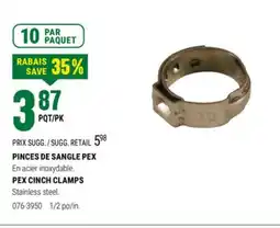 BMR PINCES DE SANGLE PEX offer