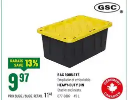 BMR BAC ROBUSTE offer