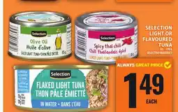 Food Basics SELECTION LIGHT OR FLAVOURED TUNA offer