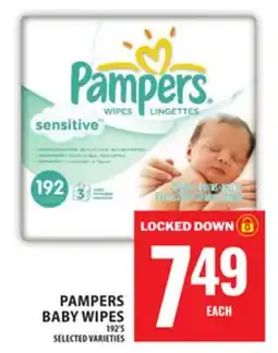 Food Basics PAMPERS BABY WIPES offer
