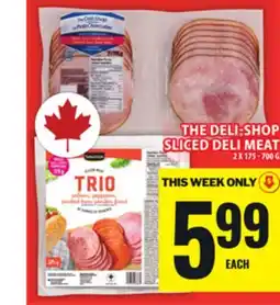 Food Basics THE DELI-SHOP SLICED DELI MEAT offer