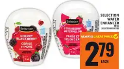 Food Basics SELECTION WATER ENHANCER offer