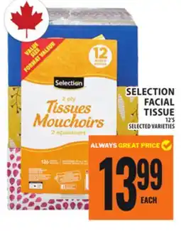 Food Basics SELECTION FACIAL TISSUE offer