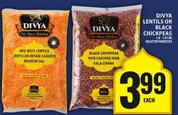 Food Basics DIVYA LENTILS OR BLACK CHICKPEAS offer