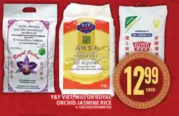 Food Basics Y&Y VIET, MILI OR ROYAL ORCHID JASMINE RICE offer