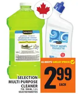 Food Basics SELECTION MULTI PURPOSE CLEANER offer