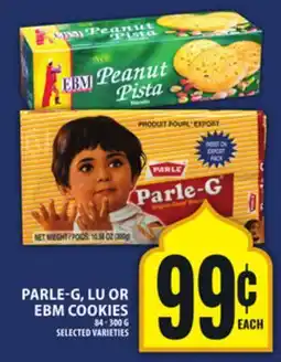 Food Basics PARLE-G, LU OR EBM COOKIES offer