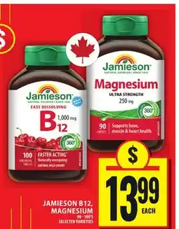 Food Basics JAMIESON B12, MAGNESIUM offer