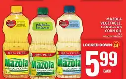 Food Basics MAZOLA VEGETABLE, CANOLA OR CORN OIL offer