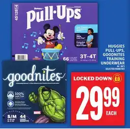 Food Basics HUGGIES PULL-UPS, GOODNITES TRAINING UNDERWEAR offer