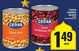 Food Basics CEDAR CANNED BEANS offer