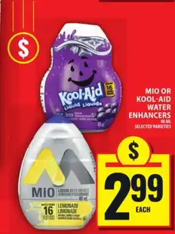 Food Basics MIO OR KOOL-AID WATER ENHANCERS offer