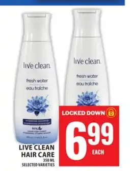 Food Basics LIVE CLEAN HAIR CARE offer