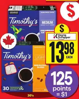 Food Basics Timothy's offer