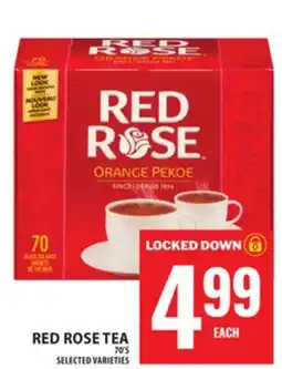 Food Basics RED ROSE TEA offer