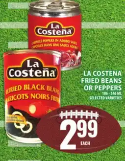 Food Basics LA COSTENA FRIED BEANS OR PEPPERS offer