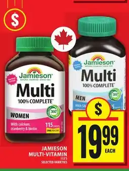 Food Basics JAMIESON MULTI-VITAMIN offer