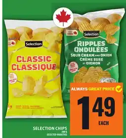 Food Basics SELECTION CHIPS offer