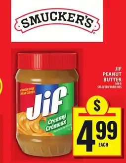 Food Basics JIF PEANUT BUTTER offer