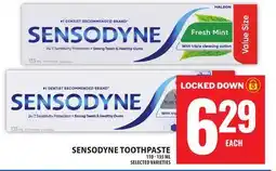 Food Basics SENSODYNE TOOTHPASTE offer