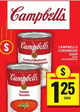 Food Basics CAMPBELL'S CONDENSED SOUP offer