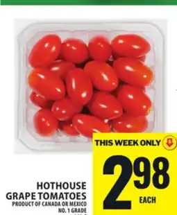 Food Basics HOTHOUSE GRAPE TOMATOES offer
