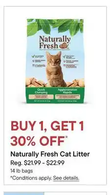 Petvalu Naturally Fresh Cat Litter offer