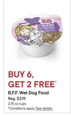 Petvalu B.F.F Wet Dog Food offer
