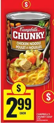 Food Basics CAMPBELL'S CHUNKY SOUP offer