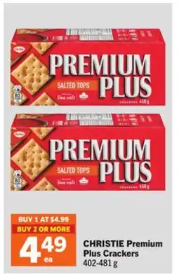 Foodland CHRISTIE Premium Plus Crackers offer