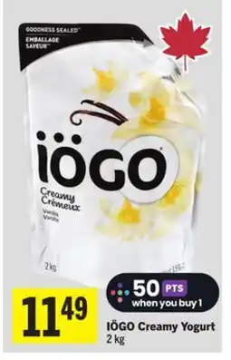 Foodland IÖGO Creamy Yogurt offer