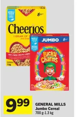 Foodland GENERAL MILLS Jumbo Cereal offer