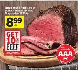Foodland Inside Round Roasts offer