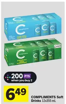 Foodland COMPLIMENTS Soft Drinks offer