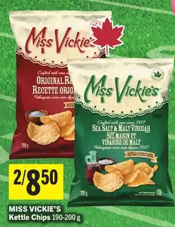 Foodland MISS VICKIE'S Kettle Chips offer