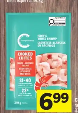 Foodland COMPLIMENTS Shrimp offer