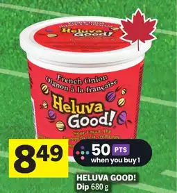 Foodland HELUVA GOOD! Dip offer