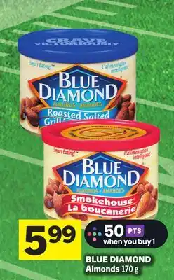 Foodland BLUE DIAMOND Almonds offer