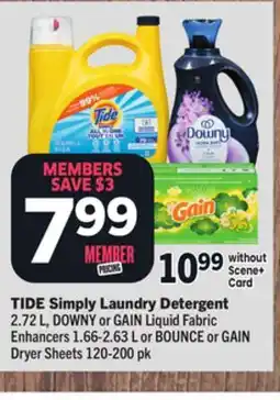 Foodland TIDE Simply Laundry Detergent offer