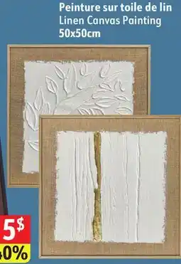 Sushi Shop Linen Canvas Painting offer