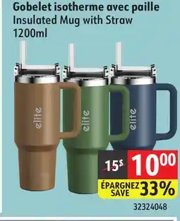 Sushi Shop Insulated Mug with Straw offer