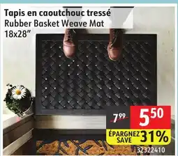Sushi Shop Rubber Basket Weave Mat offer
