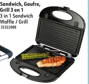 Sushi Shop 3 in 1 Sandwich Waffle / Grill offer