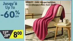Sushi Shop ASHLEY - Throw Sherpa / Polar Asst offer