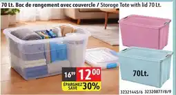 Sushi Shop Storage Tote with lid 70 Lt offer