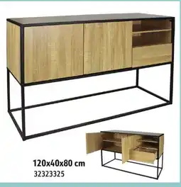 Sushi Shop Light Wood Cabinet with Metal Frame offer