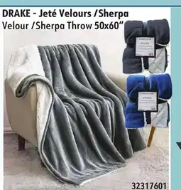 Sushi Shop Velour /Sherpa Throw 50x60 offer