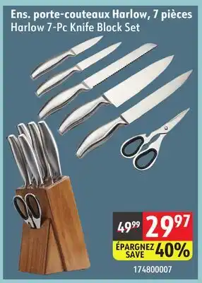 Sushi Shop Harlow 7-Pc Knife Block Set offer
