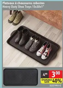Sushi Shop Heavy Duty Shoe Trays offer