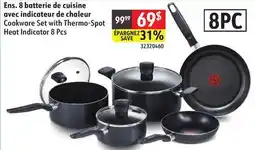 Sushi Shop Cookware Set with Thermo-Spot Heat Indicator 8 Pcs offer